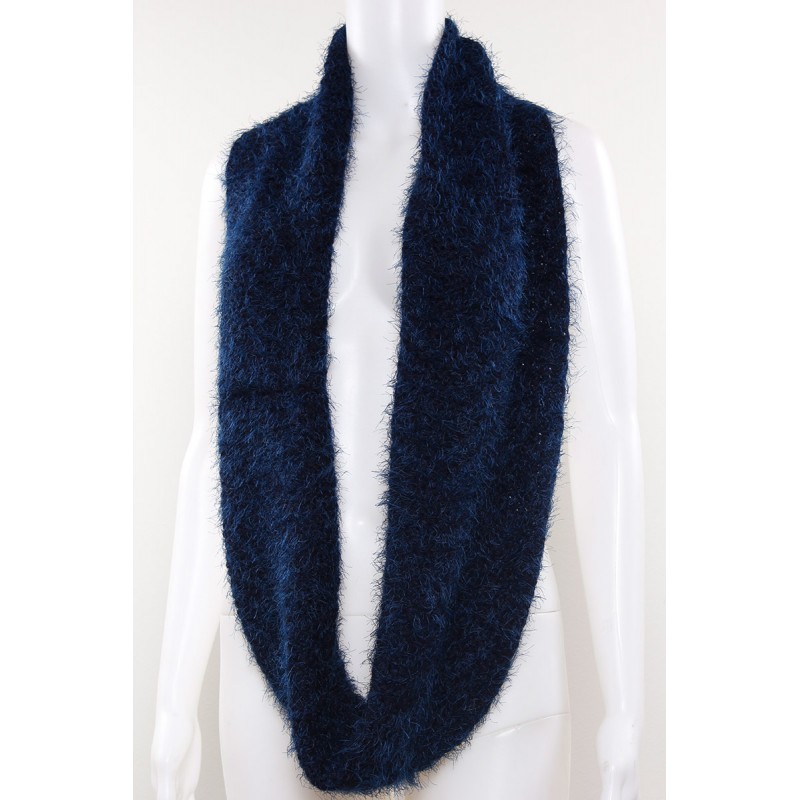 Knitted Tube Scarf 07