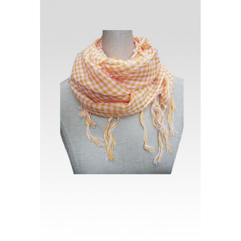 Sparkly Cotton Square Scarf