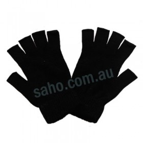 Plain Fingerless Glove (3 Colours 2 sizes) - 12 per pack - $0.20 ea