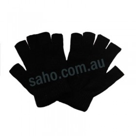 Plain Fingerless Glove (3 Colours 2 sizes) - 12 per pack - $0.20 ea