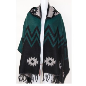 Hoodie Poncho (A) - 5 per pack - $3.00 ea