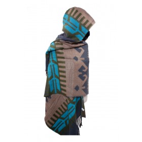 Hoodie Poncho (B) - 5 per pack - $3.00 ea