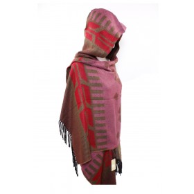 Hoodie Poncho (B) - 5 per pack - $3.00 ea