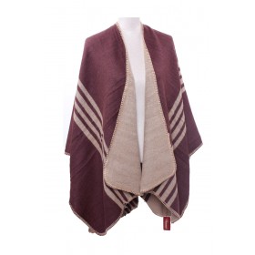 U Shape Poncho with Lines - 5 per pack - $3.00 ea