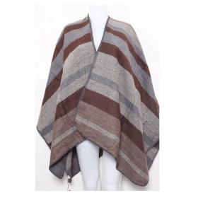 U Shape Poncho with Stripe - 5 per pack - $3.00 ea