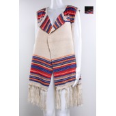 Vest Poncho with Tassel