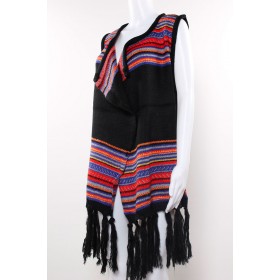 Vest Poncho with Tassel