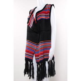 Vest Poncho with Tassel - 5 per pack - $3.00 ea