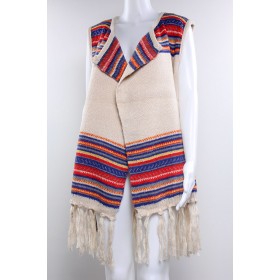 Vest Poncho with Tassel