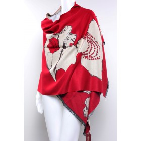 Shawl Rectangle 04 - 5 per pack - $3.00 ea