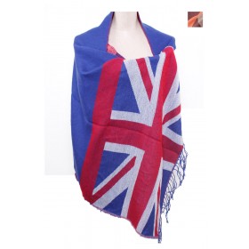 Union Jack Print Shawl