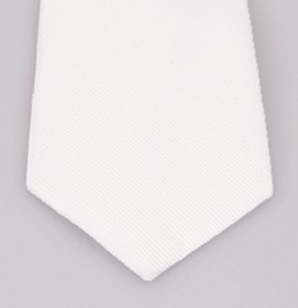 Ties 8.5cm White