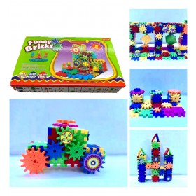 Funny Bricks Electric Gear Building Blocks Educational Toy