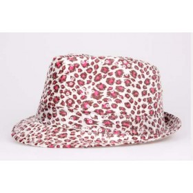 Leopard Print Party Fedora 06