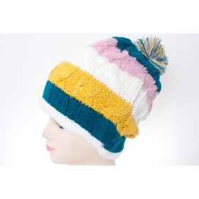 Pom Pom Beanie 05 - 10 per pack - $1.50 ea