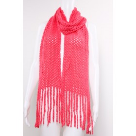 Crochet Scarf with Fringe - 10 per pack - $1.00 ea