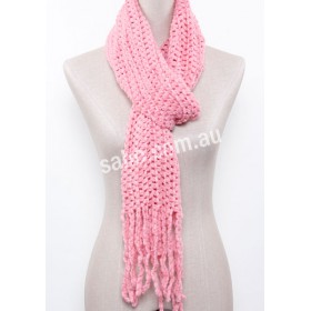 Crochet Scarf with Fringe - 10 per pack - $1.00 ea