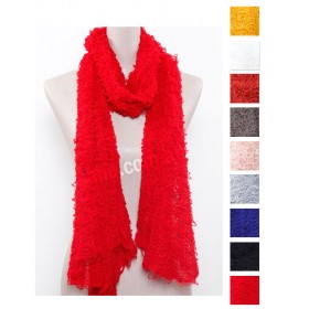 Fuzzy Tube Scarf