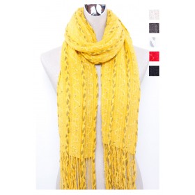 Knitted Scarf 06 - 10 per pack - $1.00 ea