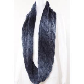 Knitted Tube Scarf 06