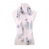 Soft Silky Printed Scarf 01