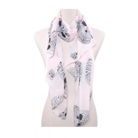 Soft Silky Printed Scarf 01