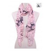 Soft Silky Printed Scarf 07