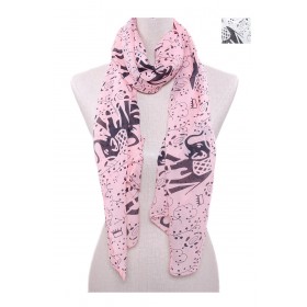 Soft Silky Printed Scarf 07