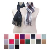 Woollen Feel  Scarf  - Plain