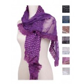 Knitted Fashion Lace Scarf 