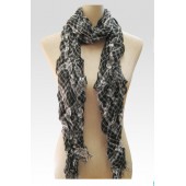 Check Pleat Effect Scarf - 10 per pack - $1.00 ea